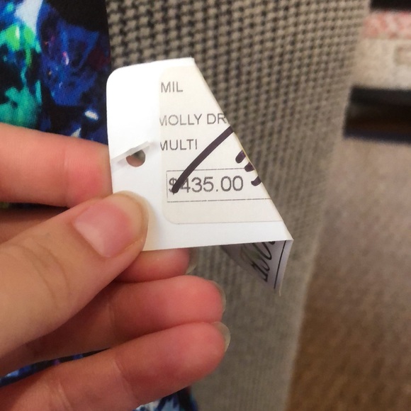 NWT Milly dress in jewel print, size 2 - Picture 3 of 5